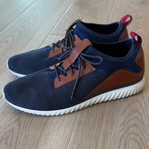 Cole Haan Dark Blue and Brown Sneakers